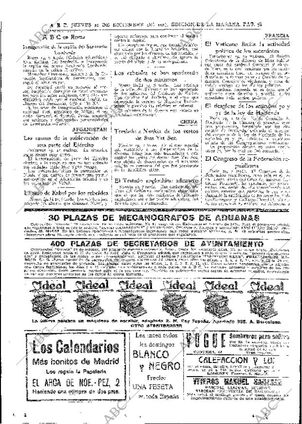 ABC MADRID 20-12-1928 página 38