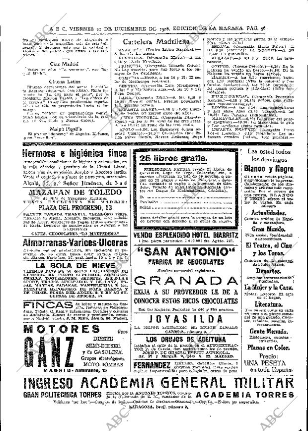 ABC MADRID 21-12-1928 página 36