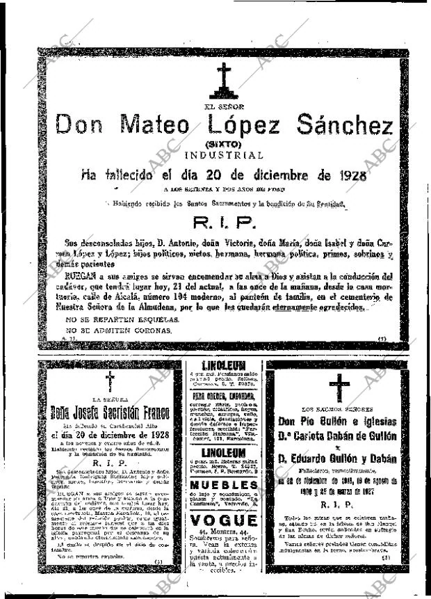 ABC MADRID 21-12-1928 página 40