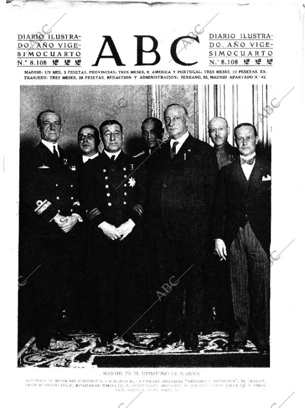 ABC MADRID 22-12-1928 página 1