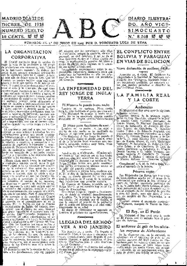 ABC MADRID 22-12-1928 página 15