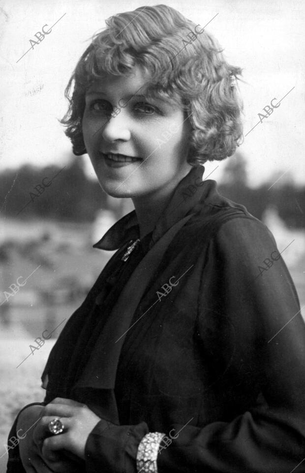 En la Imagen, la actriz Betty Balfour