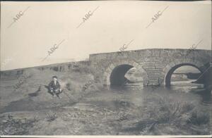 Puente de la época Romana, sobre el río Javalón, en las Cercanías de Montiel