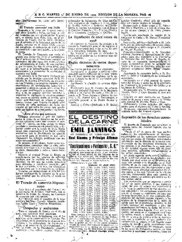 ABC MADRID 01-01-1929 página 18