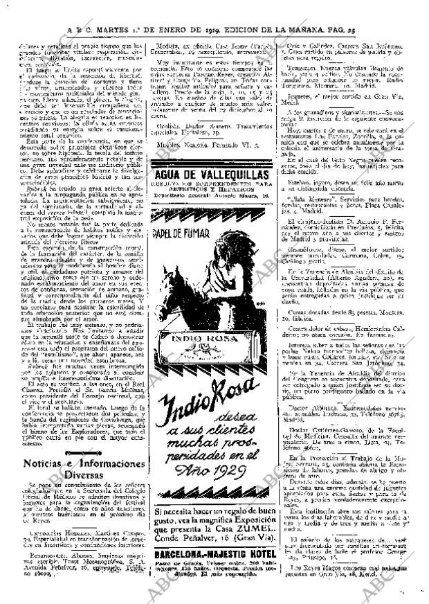 ABC MADRID 01-01-1929 página 25