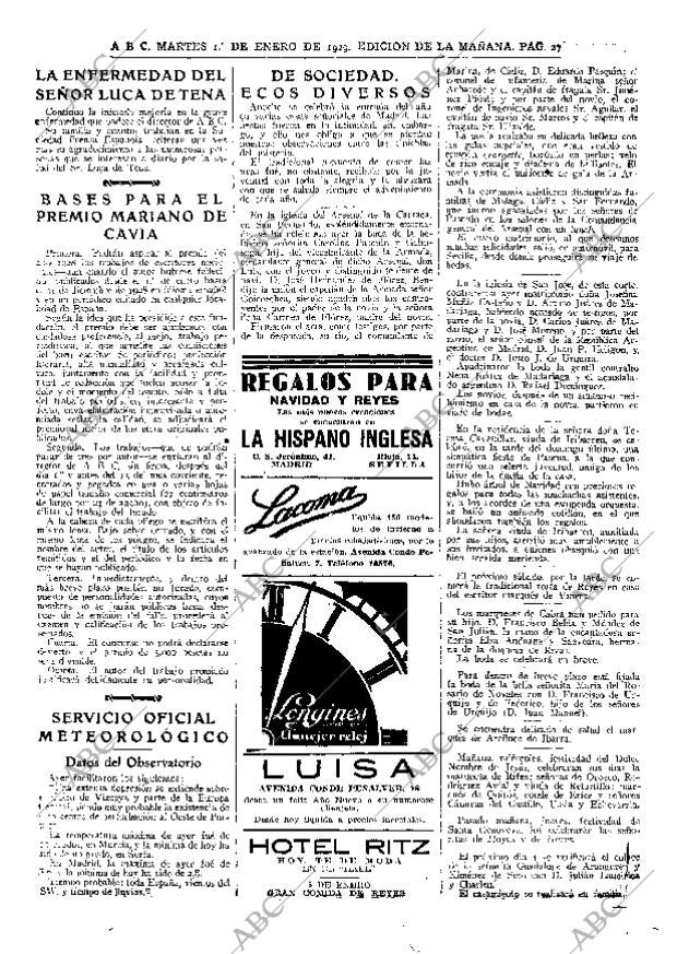 ABC MADRID 01-01-1929 página 27