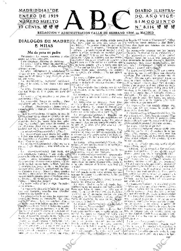 ABC MADRID 01-01-1929 página 3
