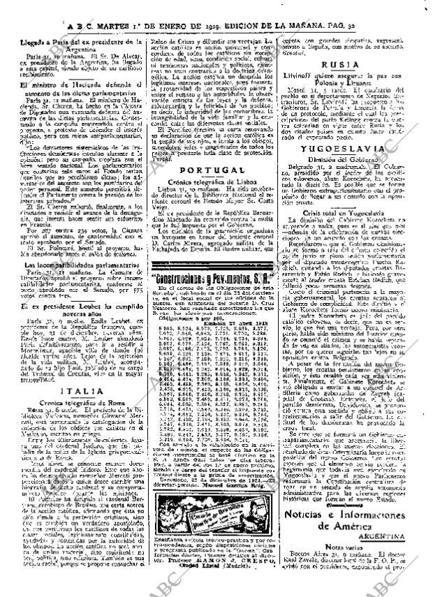ABC MADRID 01-01-1929 página 32