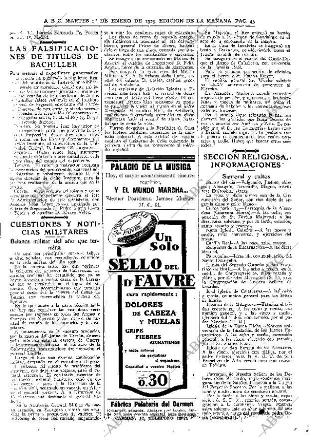 ABC MADRID 01-01-1929 página 43