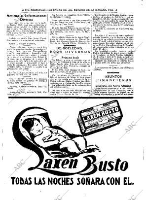 ABC MADRID 02-01-1929 página 18