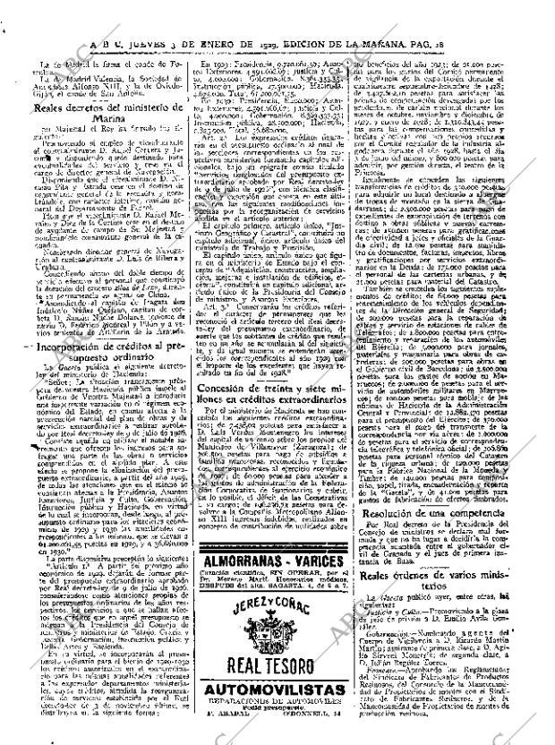 ABC MADRID 03-01-1929 página 18