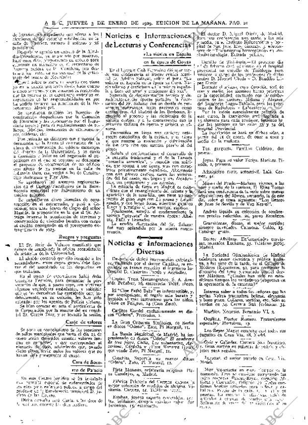 ABC MADRID 03-01-1929 página 20