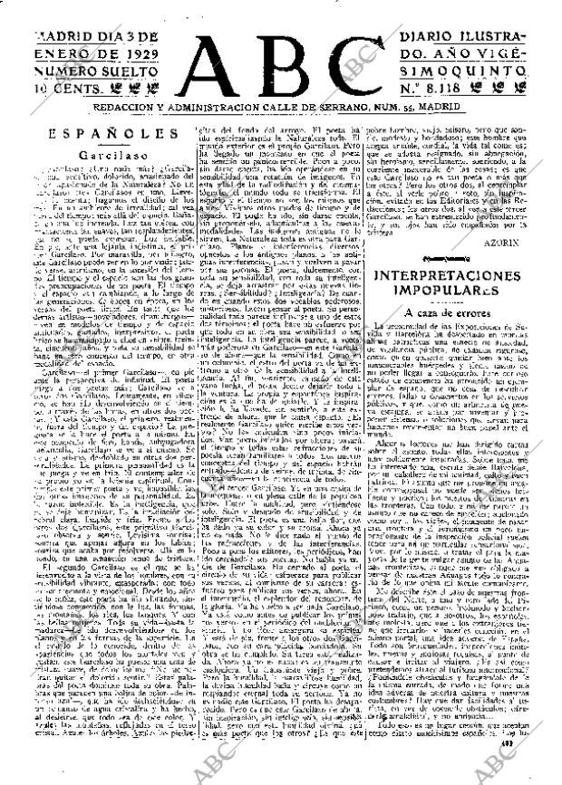 ABC MADRID 03-01-1929 página 3