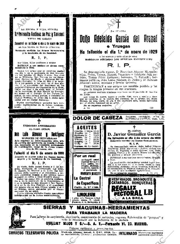 ABC MADRID 03-01-1929 página 40