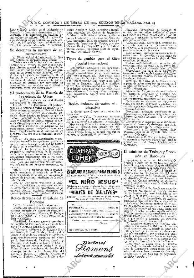 ABC MADRID 06-01-1929 página 25