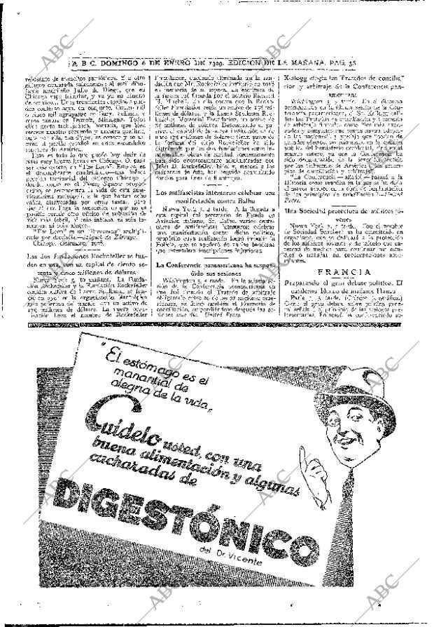 ABC MADRID 06-01-1929 página 36