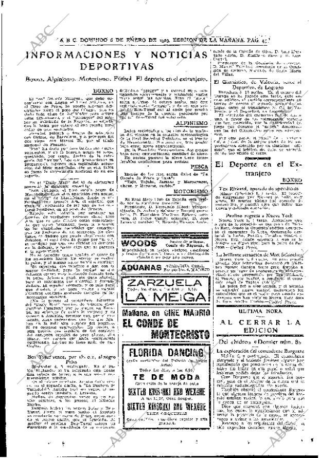 ABC MADRID 06-01-1929 página 45