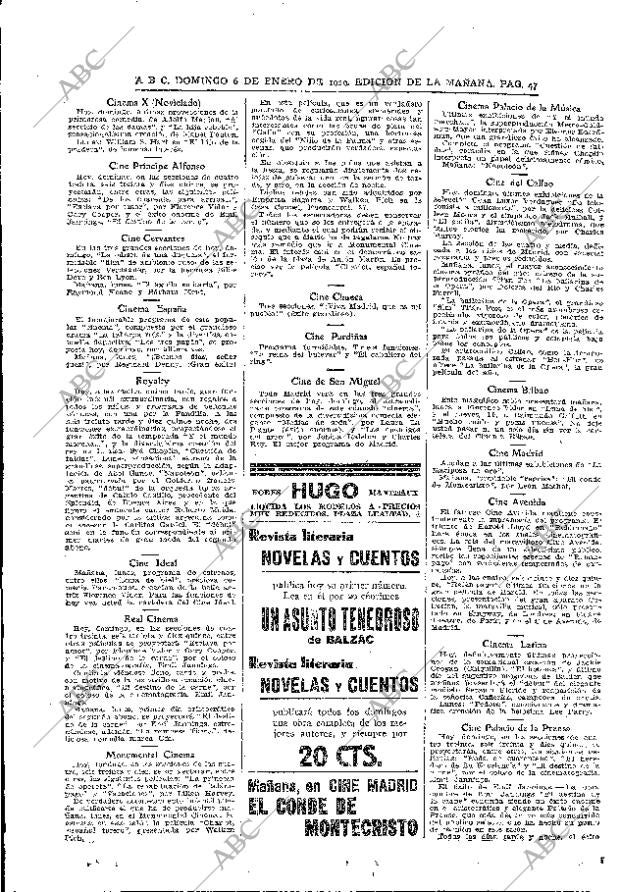 ABC MADRID 06-01-1929 página 47