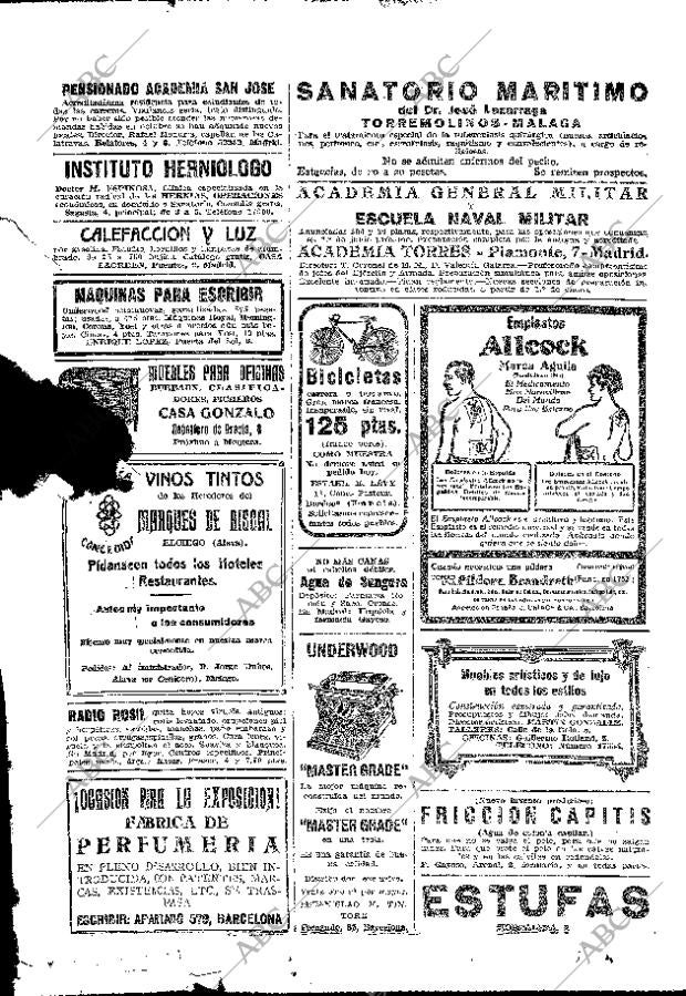 ABC MADRID 06-01-1929 página 62