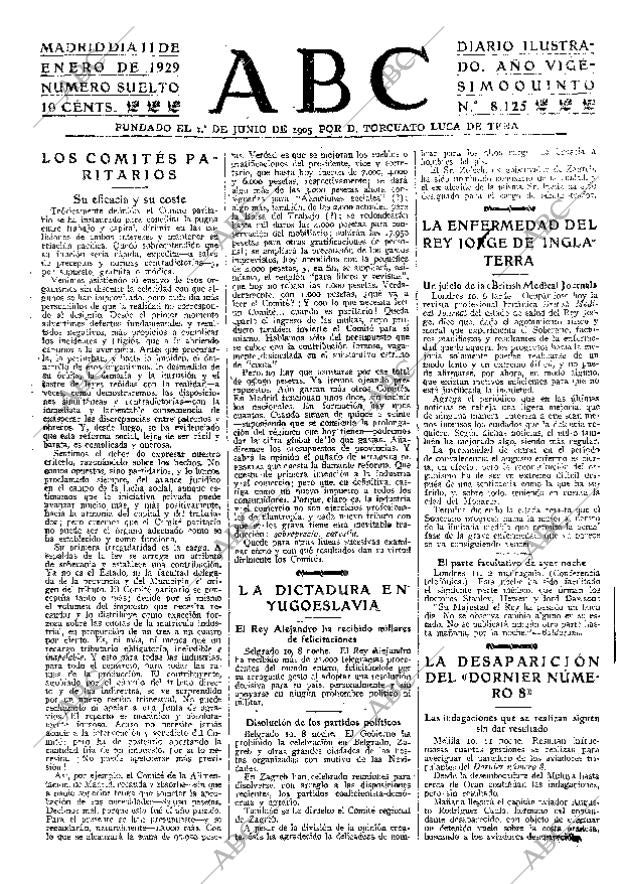 ABC MADRID 11-01-1929 página 15