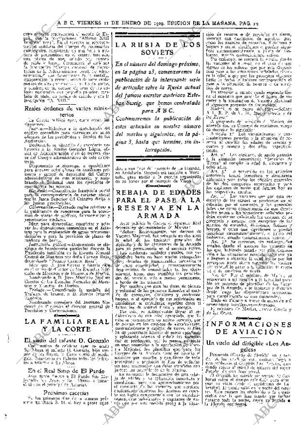 ABC MADRID 11-01-1929 página 19