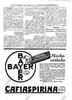 ABC MADRID 11-01-1929 página 22