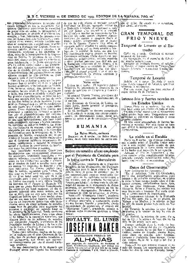 ABC MADRID 11-01-1929 página 28