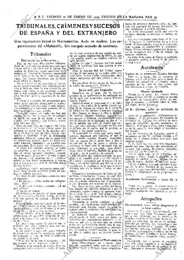 ABC MADRID 11-01-1929 página 31