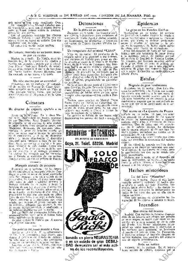 ABC MADRID 11-01-1929 página 32