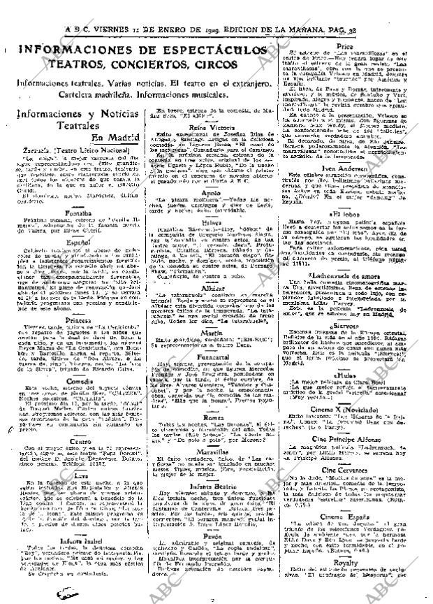 ABC MADRID 11-01-1929 página 38