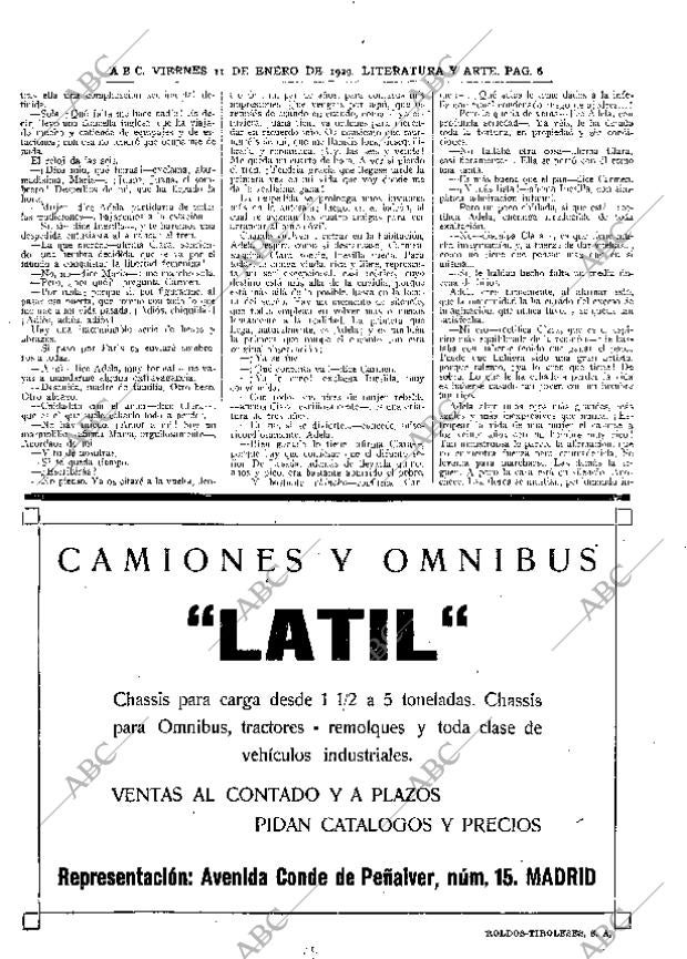 ABC MADRID 11-01-1929 página 6