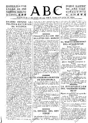 ABC MADRID 17-01-1929 página 15