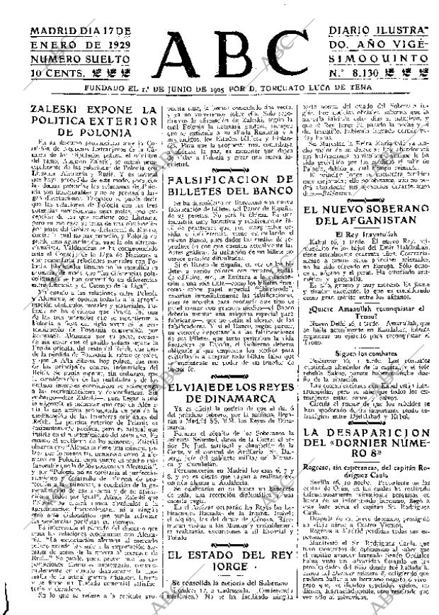 ABC MADRID 17-01-1929 página 15