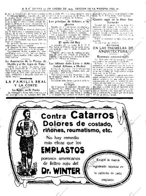 ABC MADRID 17-01-1929 página 20