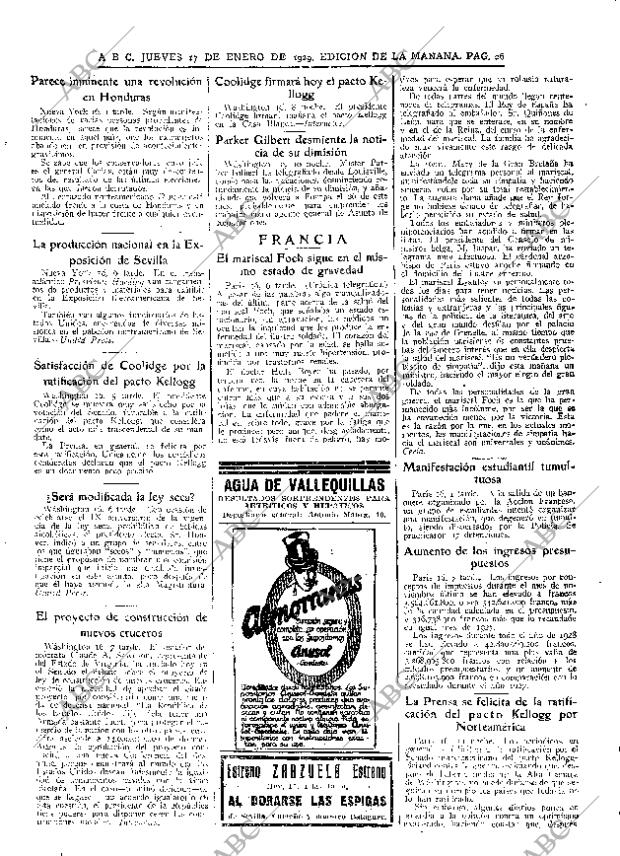 ABC MADRID 17-01-1929 página 26