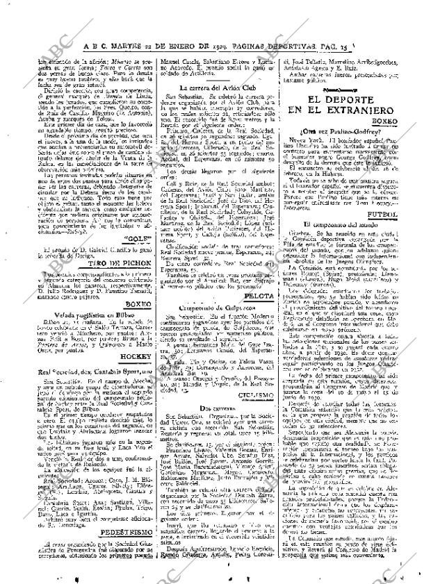 ABC MADRID 22-01-1929 página 15