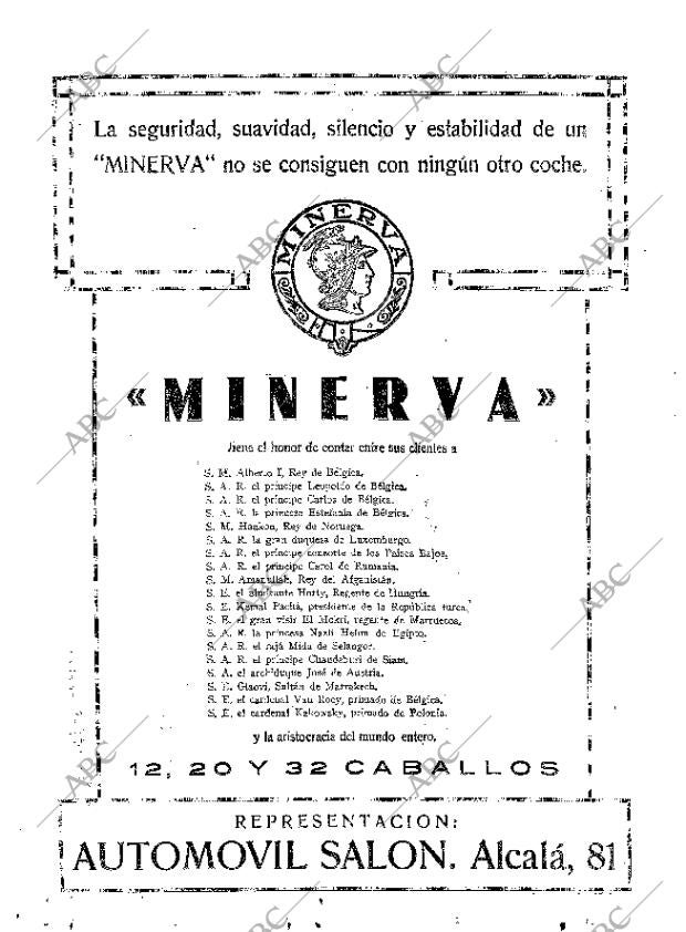 ABC MADRID 22-01-1929 página 16