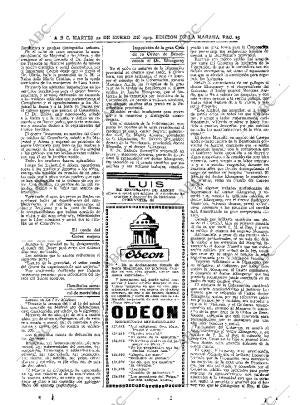 ABC MADRID 22-01-1929 página 25