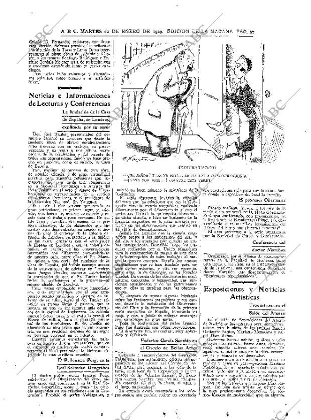 ABC MADRID 22-01-1929 página 27