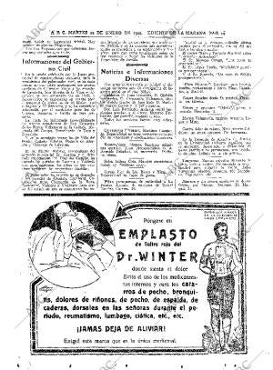 ABC MADRID 22-01-1929 página 28