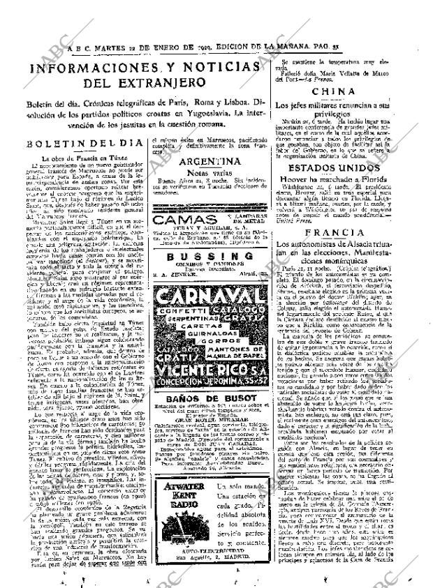 ABC MADRID 22-01-1929 página 31