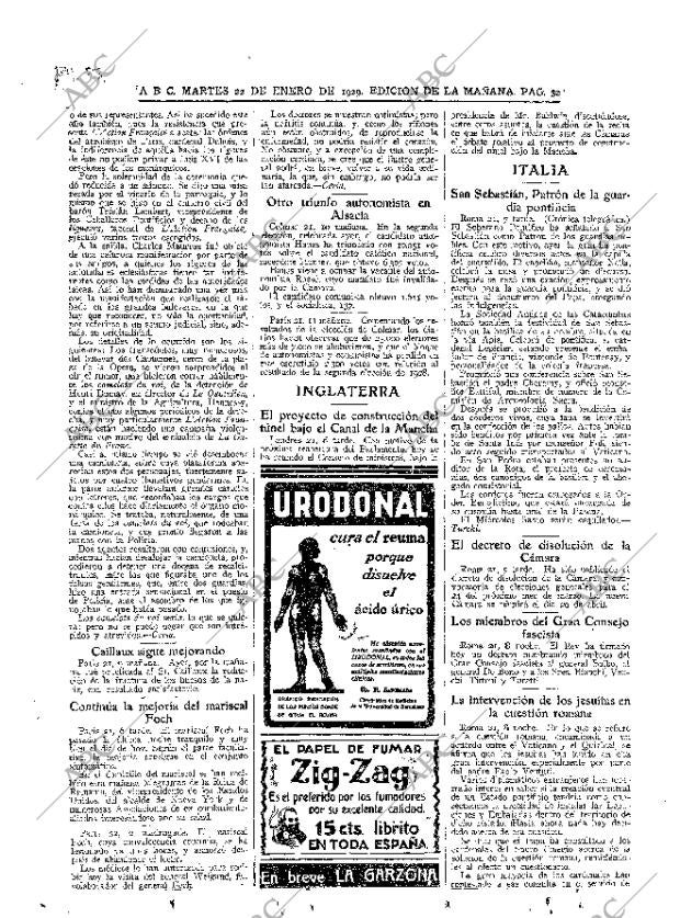 ABC MADRID 22-01-1929 página 32