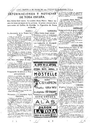 ABC MADRID 22-01-1929 página 41