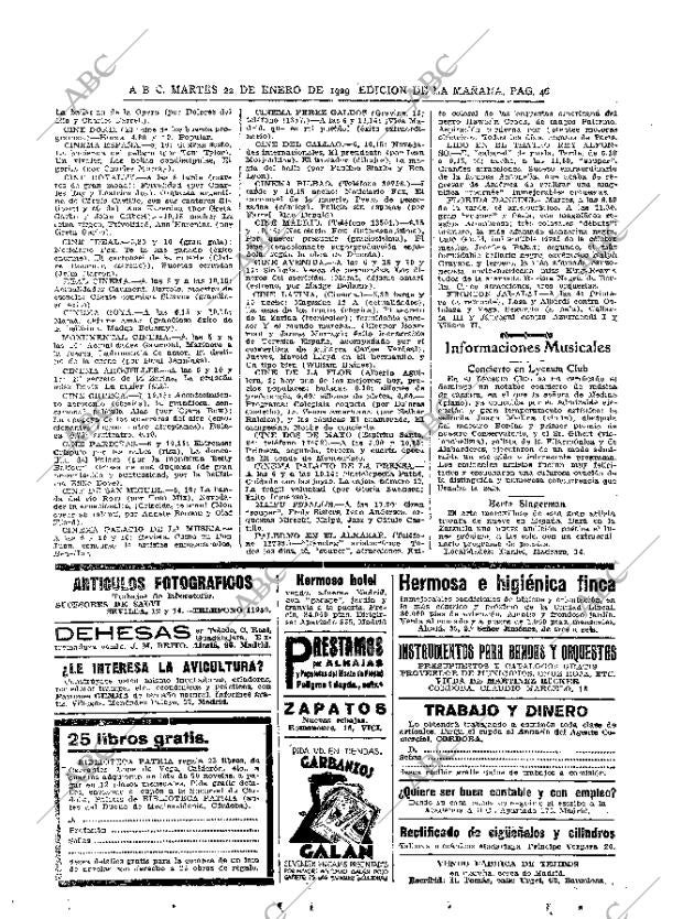 ABC MADRID 22-01-1929 página 46