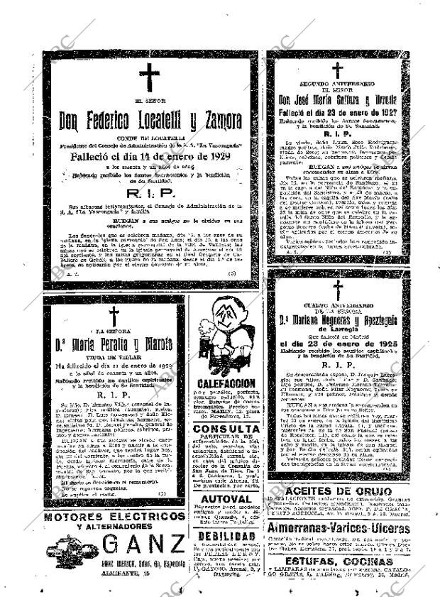 ABC MADRID 22-01-1929 página 50