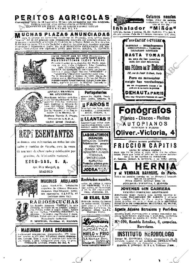 ABC MADRID 22-01-1929 página 52