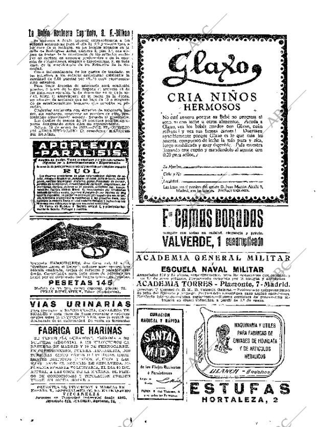ABC MADRID 22-01-1929 página 54