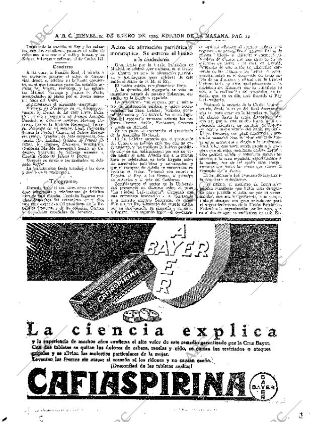 ABC MADRID 24-01-1929 página 22