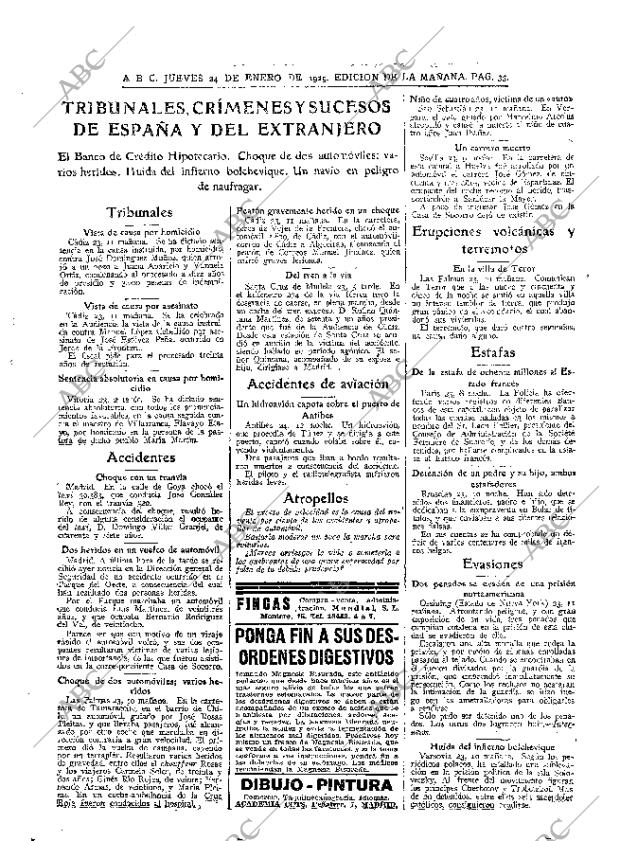 ABC MADRID 24-01-1929 página 33