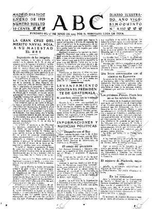 ABC MADRID 25-01-1929 página 15